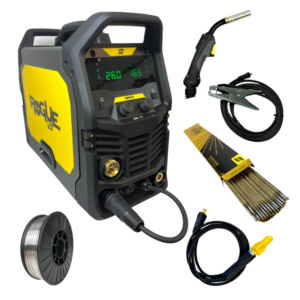 ESAB Rogue EM 180 Schweißgerät 180A MIG MAG Elektrode 230V Inverter Synergic IP23S