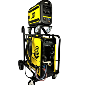 ESAB Warrior i500 CC/CV Mehrprozess-Schweißgerät 500A 60% ED wassergekühlt mit Robust Feed PRO